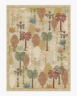 Ruggable Jungalow Collection Palmistry Natural 275 x 365cm Flatwoven £799, Tufted £1,049
