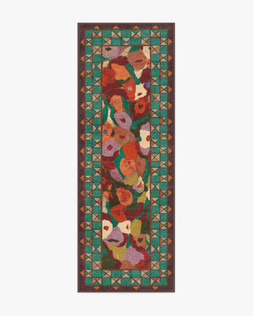 Ruggable Jungalow Collection Vera Rust Multicolor 75 x 215cm Flatwoven £159, Tufted £189