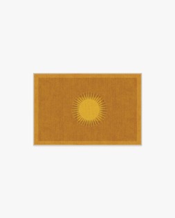 Matthew Williamson Helios Gold Rug 60x90 Flatwoven - £119.00