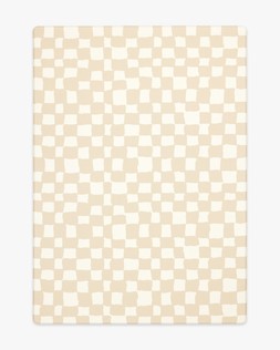 Ruggable Play Mat Mini-Me Check Soft Taupe £199 FRONT- under embargo until July 30th