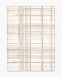 Ruggable Play Mat Storytime Plaid Sand £199 FRONT- under embargo until July 30th