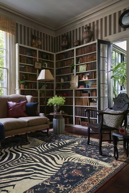 Iris Apfel On Safari Sapphire Rug