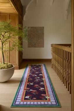 Iris Apfel Ambroeus Royal Plum Rug