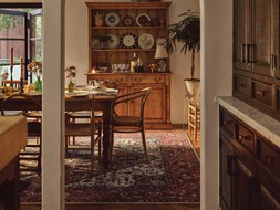 Santiago Camel & Scarlet Rug