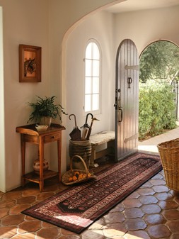 Sevilla Crimson Runner Rug
