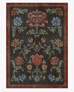 Alice Black Multicolour rug