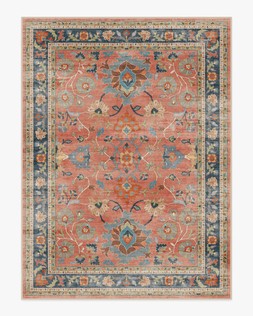 Calabria Coral Multicolour Rug 275x365 £679