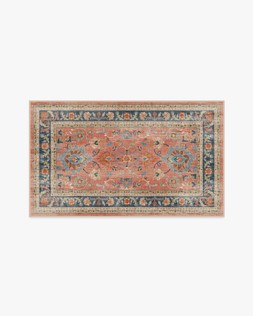 Calabria Coral Multicolour Rug 90x150 £139