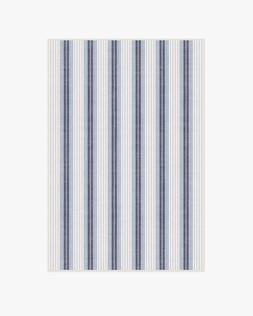 Cosette Stripe Ivory & Indigo Rug 120x185 £219