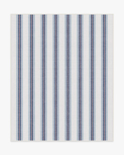 Cosette Stripe Ivory & Indigo Rug 245x305 £499