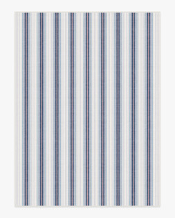 Cosette Stripe Ivory & Indigo Rug 275x365 £679