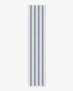 Cosette Stripe Ivory & Indigo Rug 75X365 £229