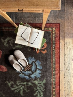 Alice Black Multicolour Rug