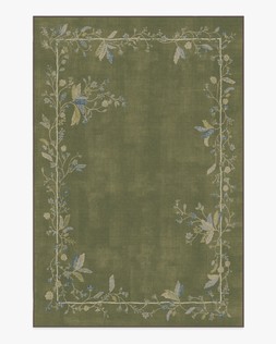 Daphne Olive Green Rug 185x275 £359