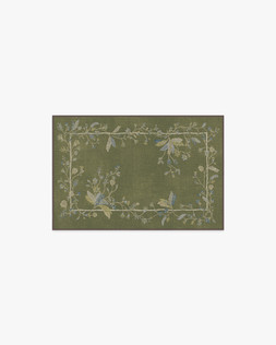 Daphne Olive Green Rug 60x90 £99