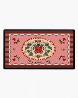 Hey Love Bug Doormat
