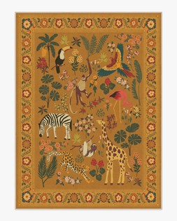 Iris Apfel Jingle Jungle Ochre Rug