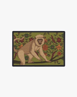 Iris Apfel Wise Friend Moss Green Doormat