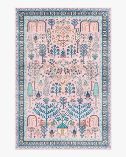Julietta Soft Pink Rug by Anthropologie from £119