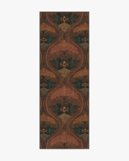 Matthew Williamson Pluma Rosewood Rug-75x215 Flatwoven - £179.00
