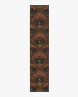 Matthew Williamson Pluma Rosewood Rug 75x365 flatwoven - £289.00