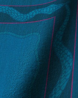 MATTHEW WILLIAMSON SERPENT BORDER AZURE WAVE TFT WAVE