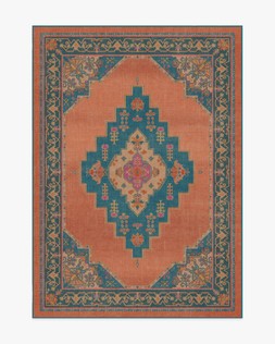 Matthew Williamson Sunset Bazaar Tropic Coral Rug 150x215 - £339.00