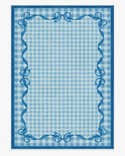 Mrs. Alice Audrey Blue Rug