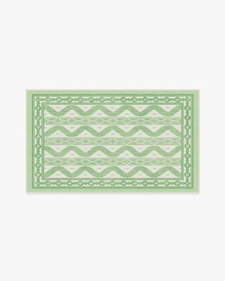 Mrs. Alice Ava Ikat Green Rug