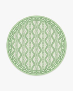 Mrs. Alice Ava Ikat Green Rug
