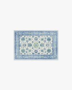 Mrs. Alice Serena Blue Tufted Rug