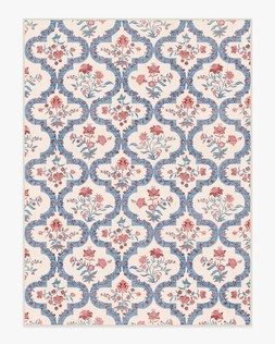 Outdoor Elodie Currant & Ocean Rug 275x365 £779