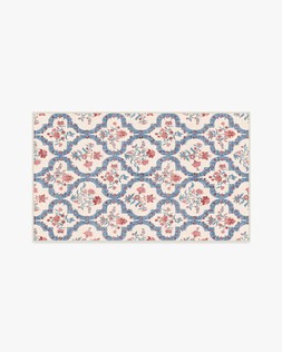 Outdoor Elodie Currant & Ocean Rug 90x150 £139