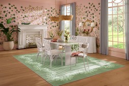 Sanderson Oxbow Botanical Green Rug