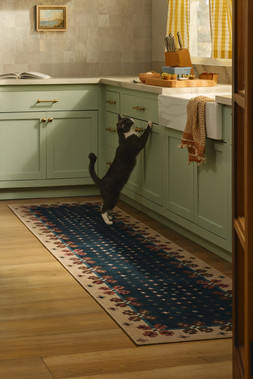 Clove Navy Rug by Anthropologie from £119