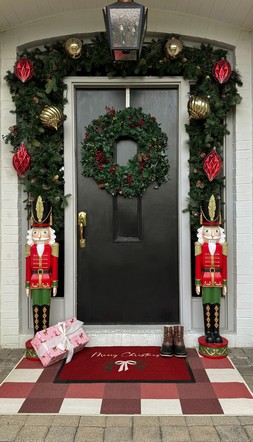 Christmas Tidings Doormat