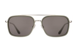 Barbour BAS-3079 Green Crystal & Silver Men's Sunglasses