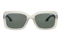 O'Neill Peahi Grey & Teal Crystal Square Butterfly Women's Sunglasses