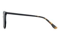 Botaniq Black & Grey Tortoise/Blue Sunglasses