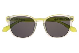 Superdry 5038 Crystal/Lime/Grey Sunglasses