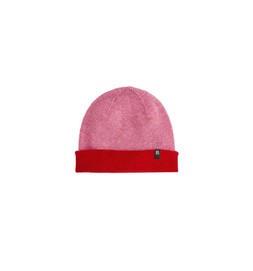 Colour Block Beanie in French Rose & Rouge £45