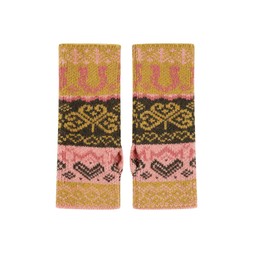 FAIRISLE FIADH WRISTWARMER IN KELP £42