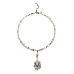 ART DECO PEARL TASSEL PENDANT NECKLACE £50 BY LOVETT & CO