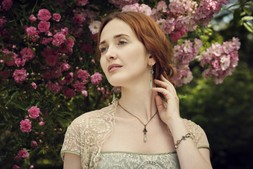 Aventurine Drop Necklace £32 and matching earrings £34 by Lovett & Co