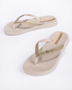 Lolita Flip Flops Beige