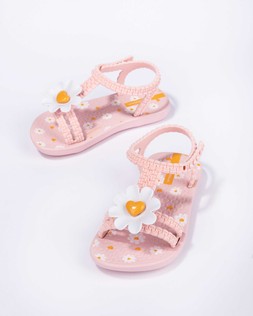 Ipanema Daisy Baby Sandals - Pink / Yellow