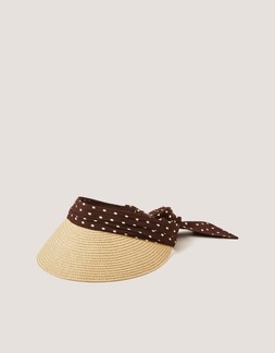 Blake Polka Dot Sun Visor