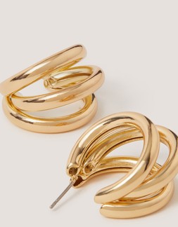 Triple Hoop Earrings