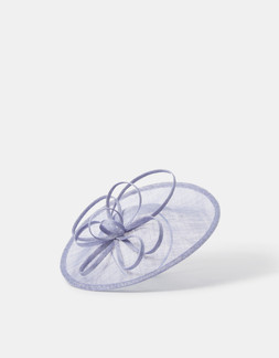 Loop Disc Fascinator Blue