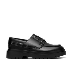 Clarks Youth Derry Boat Leather Shoe - Black €52 at Very.ie
